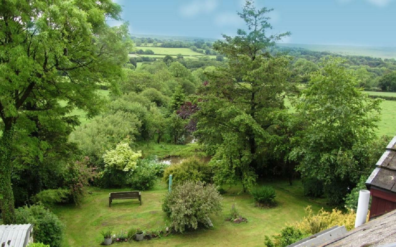 Heathergate Cottage Dartmoor Bnb Lydford Bagian luar foto